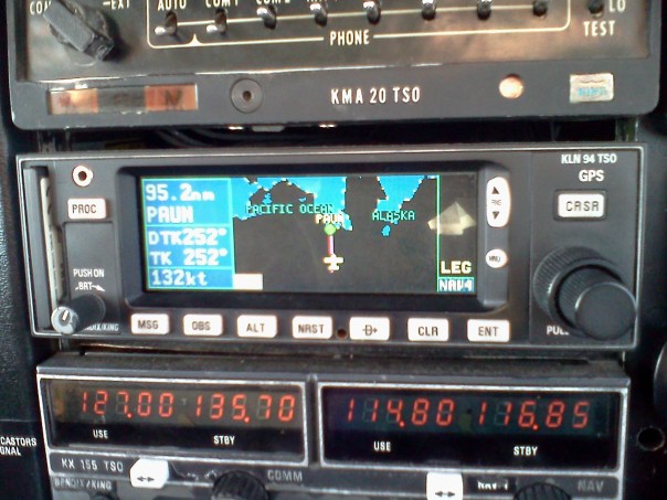 GPS: next stop: Pacific Ocean?!? Awesome!!!